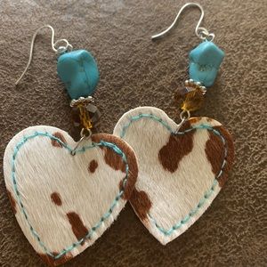 Animal Print earrings